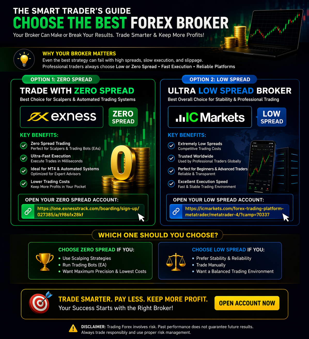 Trade with ZERO Spread