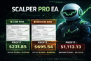 Scalper Pro EA NEW version MT4 trading : Precision Scalping for Maximum Profits!