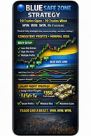 BLUE SAFE ZONE STRATEGY – 10 Trades. 10 Wins. Zero Excuses.