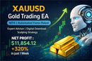 XAUUSD Gold Trading EA MT4 | Automated Forex Robot Expert Advisor | Digital Download | Scalping Strategy